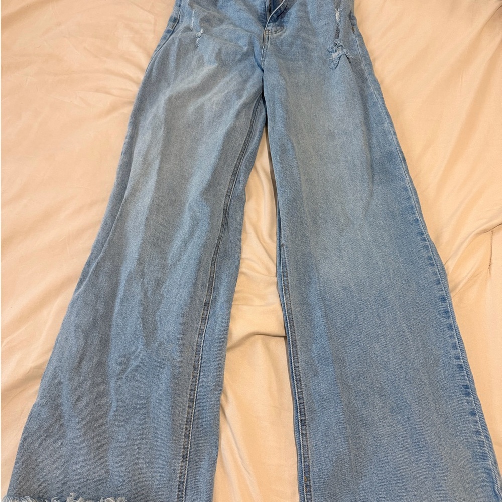 BCBGeneration Light Blue Flare Jeans